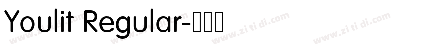 Youlit Regular字体转换
